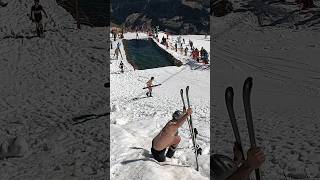 Summer Vibe  Water Slide Challenge Grimentz 02 skiing ski switzerland suisse schweiz snow [upl. by Sklar]