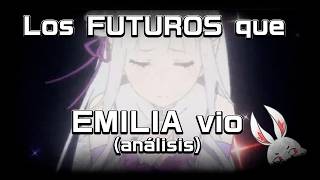 Sobre los FUTUROS que EMILIA vio en la prueba de ECHIDNA  Re ZERO Segunda Temporada [upl. by Eidda]