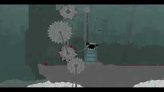 4K How to CHEESE Larries Lament Bossfight Chapter 5 Rapture in Super Meat Boy [upl. by Sral546]