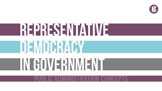 Representative Democracy [upl. by Appledorf]