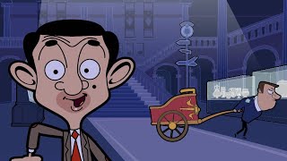 A Night Inside A Museum  Mr Bean Animated Season 3  Funny Clips  Mr Bean [upl. by Marciano]