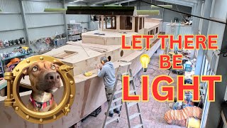 Boat Building Let there be light Building Dragonfly E 54 [upl. by Mauer369]