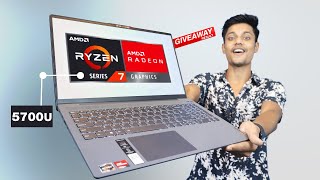 Lenovo IdeaPad Slim 5 AMD Ryzen 7 5700U16GB512GB SSD14 Hours Battery Unboxing amp Detailed Review [upl. by Namya]