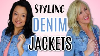 Denim Jacket Outfit Ideas For Women  ANUSH denimjackets [upl. by Sible]