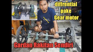 Cara Membuat Gardan Rakitan  Diffrential Mobil Mini part 1 [upl. by Malachi]