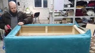 How to DIY a Banquette Ottoman or Sofa Module in Less Than an Hour Банкеткапуфмодуль дивану 1 [upl. by Adniles35]