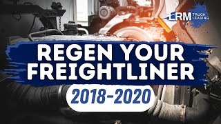 How to Regen a Freightliner Cascadia 2018  2020  LRM [upl. by Tem]