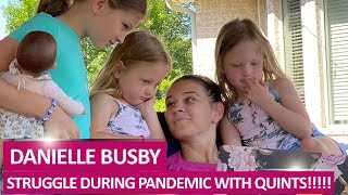 WATCH OutDaughtered Danielle Busby STRUGGLE During The Pandemic With ‘Restless’ Quints [upl. by Norrie]