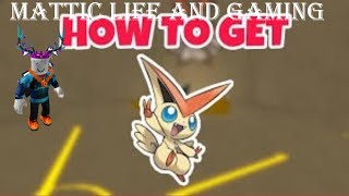 roblox pokemon brick bronze how to do victini puzzles [upl. by Allecram]