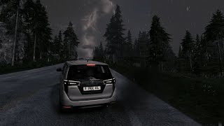 Aquaplaning saat hujan BeamNG [upl. by Chappelka]