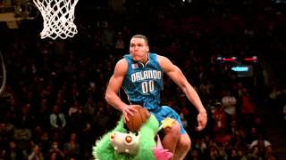 Awesome Slow Motion of Aaron Gordons 2016 Slam Dunk Contest [upl. by Tallulah351]