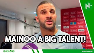 Kobbie Mainoo WHAT A TALENT  Kyle Walker after FA Cup final defeat [upl. by Elish]