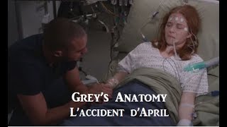 Greys Anatomy  Laccident dApril 14x23 [upl. by Maisey]