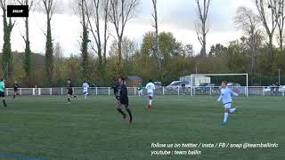 2017 11 12 U17 NATIONAUX Chambly vs Amiens [upl. by Icats]