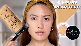 BEST FOUNDATION FOR OILY SKIN Nars Soft Matte Foundation  Concealer Review [upl. by Adnirak717]