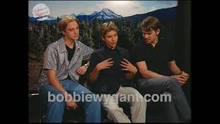 Jonathan Taylor Thomas Devon Sawa amp Scott Bairstow quotWild Americaquot 1997  Bobbie Wygant Archive [upl. by Joon72]