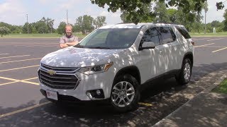 2019 Chevy Traverse 1LT Review And Test Drive [upl. by Eesac]