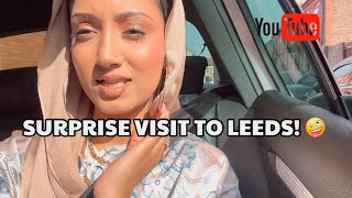 SURPRISE VISIT TO LEEDS 🤪 dailyvlogs [upl. by Assenej]