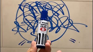 BATHROOM BOMBING WITH THE JUMBO Pilot Marker is incredible  Garvey Refill Mod [upl. by Naugal]