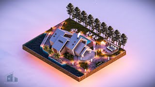 Architecture Axonometric Diagram resort with Lumion pro 2023  SketchUp  4K [upl. by Acinnod]