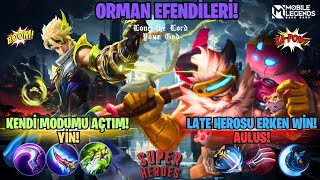 ORMANIN EFENDİLERİ EN İYİSİ KENDİ BİLDİĞİN GİBİ OYNAMAK AULUSYİN JUNGLE GAME PLAY Mobile Legends [upl. by Amej]