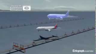 San Francisco airport crash Asiana flight 214 crash reconstructed [upl. by Odeen]