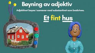 Bøying av adjektiv Bokmål [upl. by Lise749]