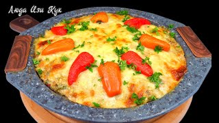 Вкуснейшая ЗАПЕКАНКА ИЗ КАБАЧКОВ И ФАРША простой рецепт с фаршем и кабачками Люда Изи Кук обед ужин [upl. by Aivek]