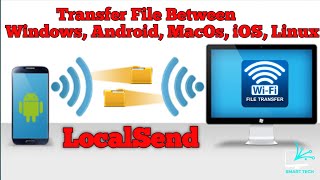 LocalSend  An open source CrossPlatform  Mobile se Laptop me File Transfer Kaise Kare [upl. by Narmis668]