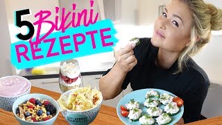 ♥︎ 5 ANTI HEIßHUNGER Rezepte  Einfache Fitness Snacks ♥︎ Sophia Thiel [upl. by Parshall714]