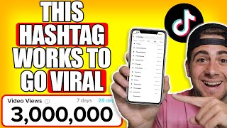 The BEST Hashtags To Use on TikTok to GO VIRAL INSTANTLY in 2024 NEW Update [upl. by Rhyne]