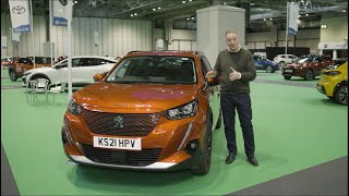 Peugeot e2008 Electric Car Review  Motability Scheme Car Lease [upl. by Noicnecsa]