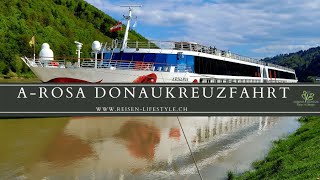 Donaukreuzfahrt mit ARosa Riva  Engelhartszell  Budapest  reisenlifestylech [upl. by Nessej788]