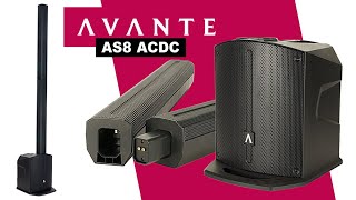 Avante Audio AS8 ACDC BatteryPowered PA System [upl. by Oslec979]