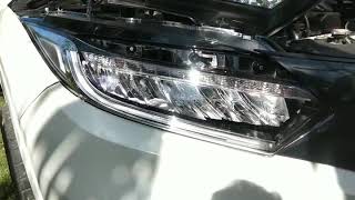 Upgrade lampuheadlamp hrv lama ke hrv baru 2019 [upl. by Aronal]