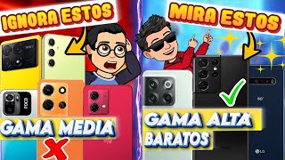 NO COMPRES UN GAMA MEDIA MEJOR UNO DE ESTOS GAMA ALTA BARATOS ✅ 2024 🚀📱 [upl. by Naryk]