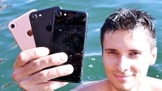 iPhone 7 Water Test Secretly Waterproof [upl. by Nilram]