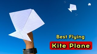 best flying kite plane how to make flying notebook kite plane best kite airplane flying kite [upl. by Colligan866]