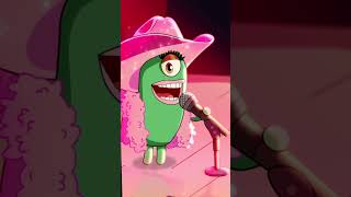 Pink Pony Plankton  Animated AI Cover shorts [upl. by Nanon]