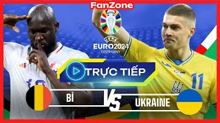 Trực tiếp Euro 2024  Belgium vs Ukraine  Live from Fan zone [upl. by Linoel760]