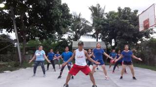 Tatlong bibe zumba dance By Paul Nunez [upl. by Dill466]