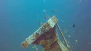 MV Dania Dive Mombasa Kenya [upl. by Ahsyekal]