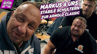 Mehr Volumen für Schultern Urs in Arnold ClassicVorbereitung [upl. by Terrel]