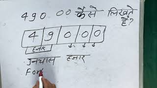 49000 hindi me  49000 kaise likhate hain  49000 spelling Hindi amp English  हिंदी में [upl. by Rodgers]