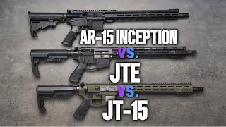 Juggernaut Tactical AR15 Inception vs JTE vs JT15 [upl. by Jehiel]