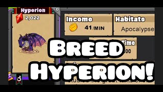 How to Breed the Hyperion DragonDragonvaleBreeding TipsBreeding Guide [upl. by Nosreve]