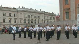 Karlskrona  Marinens Musikkår den 9 augusti 2017 [upl. by Ahsercel943]