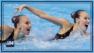 IsraëlJO de Tokyo espoir de médaille en natation synchronisée [upl. by Bourque]