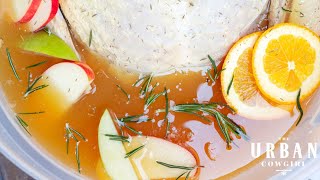 Smoked Turkey Brine With Apple Cider and Honey [upl. by My211]