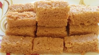 Milk Cake  Diwali Special  Halwai Style Milk Cake Recipe by Punjabi Cooking [upl. by Kcorb306]